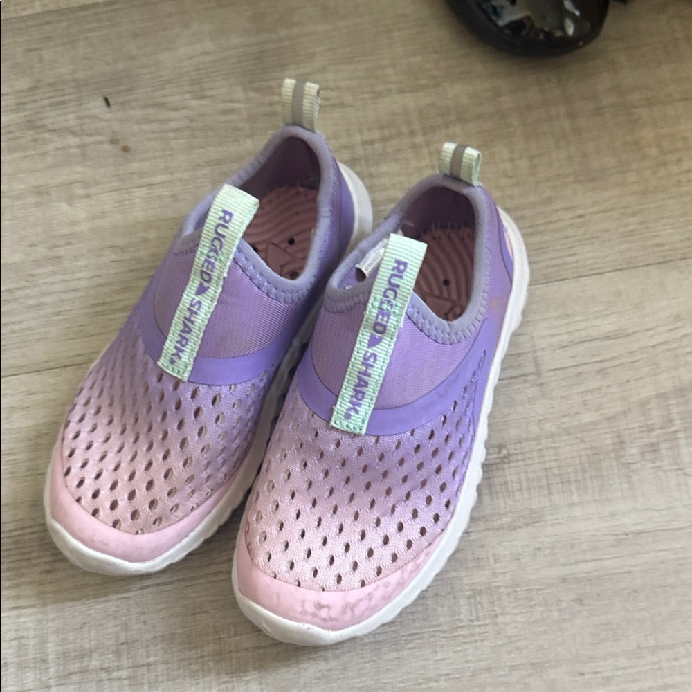 Kids Purple and Pink Shoes